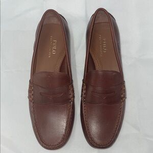 POLO RALPH LAUREN REYNOLD LEATHER DRIVING LOAFERS FTL-03-128
